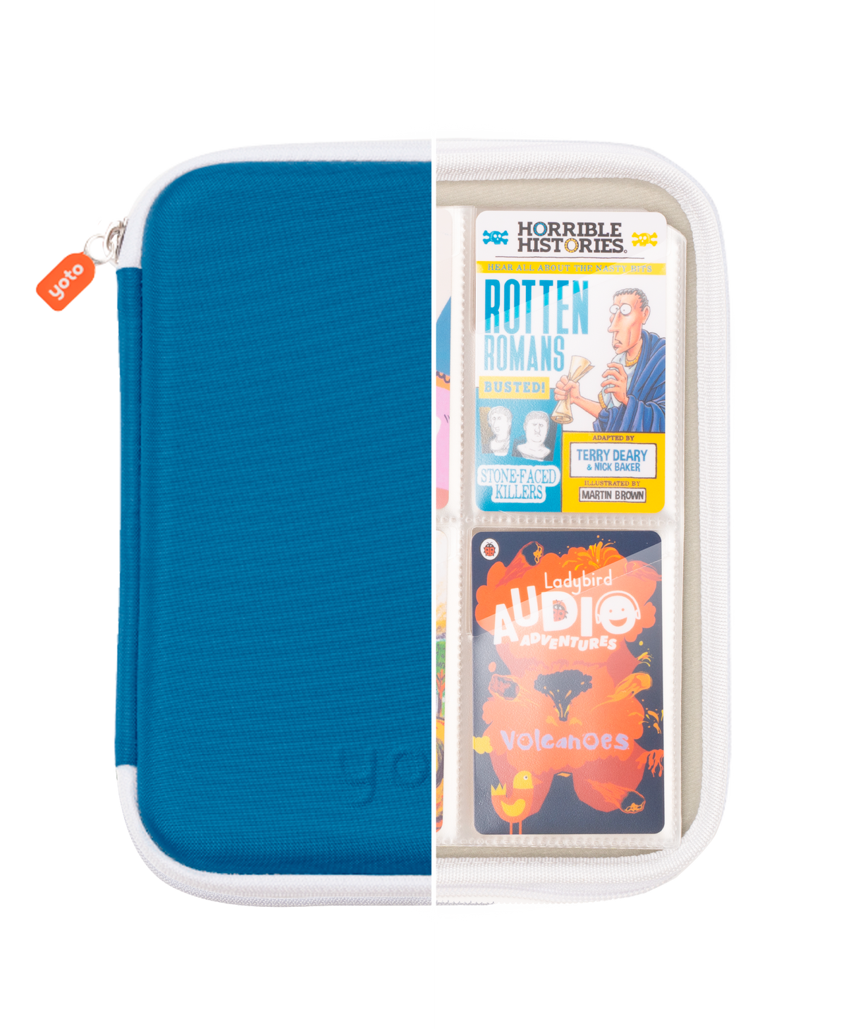 Yoto Player + Bluey Card Case Bundle