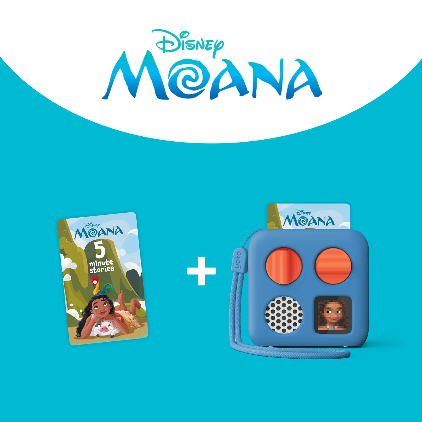 Yoto Mini + Moana Adventure Bundle